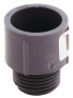 PVC TERMINAL ADAPTER 1/2IN