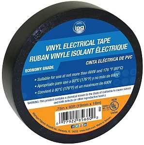 BLACK VINYL ELECTRICAL TAPE 60'
