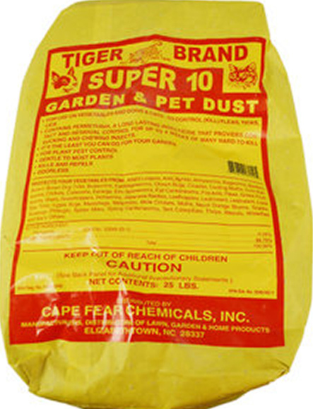 SUPER 10 GARDEN PET DUST 25LB