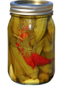 PICKLED OKRA 16OZ