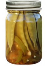 PICKLED SNOW PEAS 16OZ