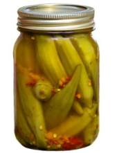 SPICY PICKLED OKRA 16OZ