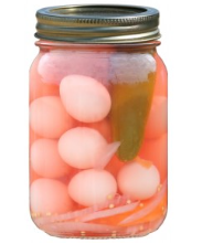 PICKLED BEET & QUAIL EGGS 16OZ