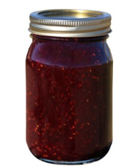 RASPBERRY PRESERVES 16OZ