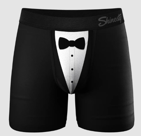 BLACK TUXEDO UNDERWEAR