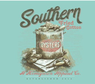 MINT BUCKET OF OYSTERS TEE