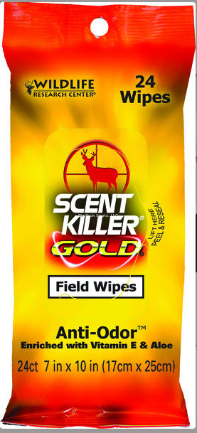 SCENT KILLER GOLD FIELD WIPES