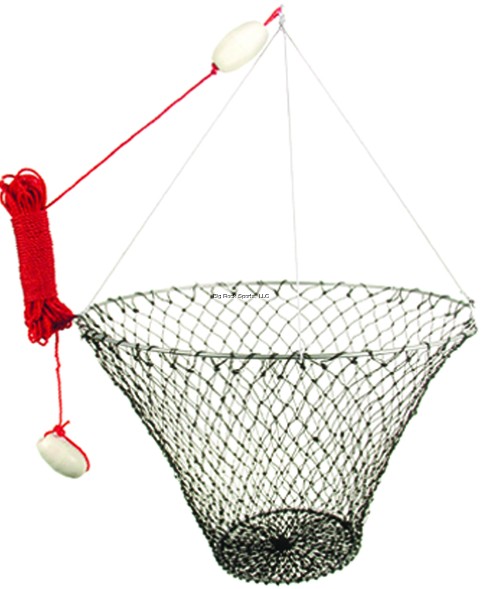DELUXE HOOP NET W/2FLOATS 100'