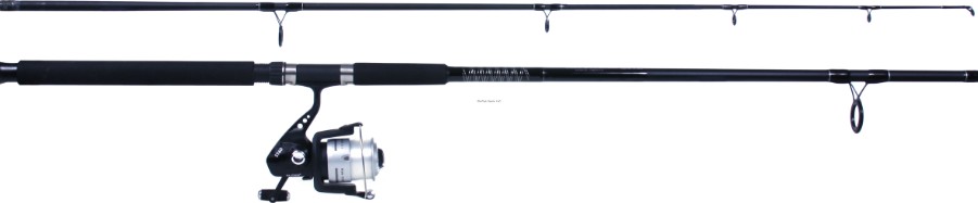 SURF SPINNING COMBO 9' 2PC BLK