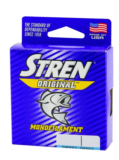 STREN 4LB 100YD CLR/BLU FLUOR