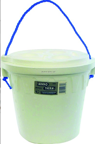 8QT STYROFOAM MINNOW BUCKET