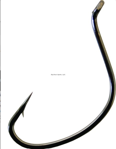 SHINER HOOK SZ 2 NS BLACK 6PCK