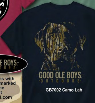 BLACK GOB CAMO LAB TEE