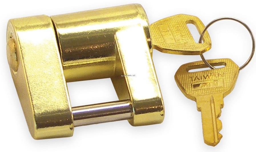 "MARINE TRAILER COUPLER LOCK 2""