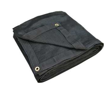 BLACK MESH TARP 8X16FT
