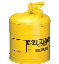 YELLOW STEEL SAFETY CAN 5GAL
