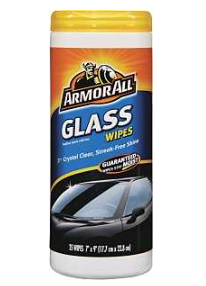 GLASS CLEANING WIPES 30CT