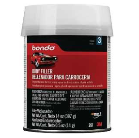 BONDO BODY FILLER PASTE 1PT