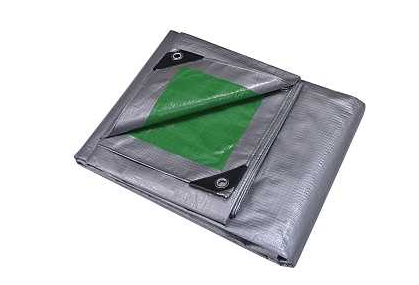 GREEN/SILVER TARP 12X16FT