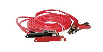 RED BOOSTER CABLES 4AWG