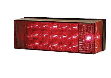 RED LED TAIL LIGHT 10-LAMP