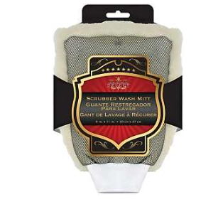 NYLON SCRUBBER WASH MITT