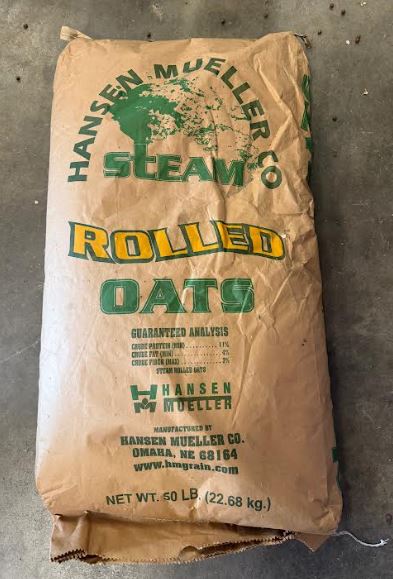 STEAM ROLLED OATS (OATMEAL)50L
