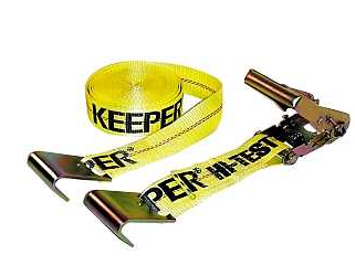 YELLOW HOOK END TIE-DOWN 27FT