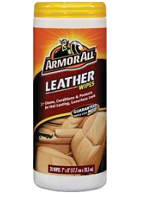 ARMOR ALL LEATHER WIPES 30CT