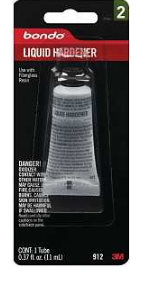 LIQUID HARDENER .37OZ TUBE