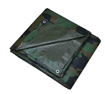 CAMO PLASTIC TARP 12X16FT
