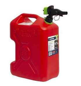 RED RV GAS CAN 5 GAL
