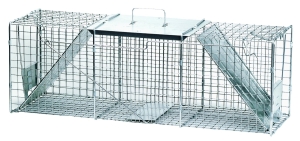 LARGE ANIMAL TRAP 10X12X36IN