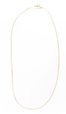 NECKLACE LUXE BOX CHAIN 18"