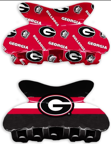 UGA HAIR CLAW SET