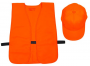 ORANGE HAT & VEST COMBO