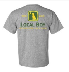 GRAY LOCAL TRACTOR TEE