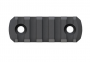 M-LOK BLACK POLY RAIL SECTION