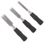 BLACK STEEL CHISEL SET 3-PIECE