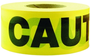 CAUTION SAFETY TAPE 3INX1000FT