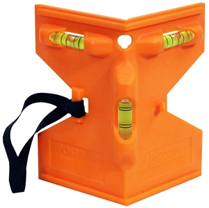 ORANGE POST & PIPE LEVEL 3-1/4"