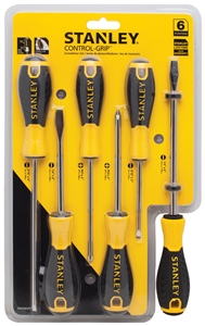 STANLEY SCREWDRIVER SET 6PC