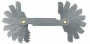 THREAD PITCH GAUGE 18-LEAF