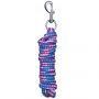 NEON RAINBOW LEAD ROPE 8'