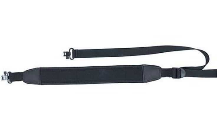 AA&E LEATHERSTRAP BLACK GUNSLING