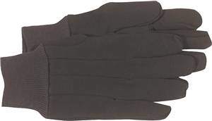 BROWN JERSEY SMALL WORK GLOVES 