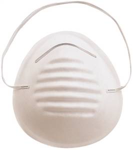 WHITE DISPOSABLE DUSK MASK 5PK