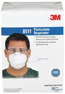 DISPOSABLE VALVED RESPIRATOR MASK