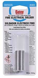 FINE ELECTRICAL SOLDER 0.8OZ
