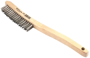 STEEL SCRATCH BRUSH 13-3/4"